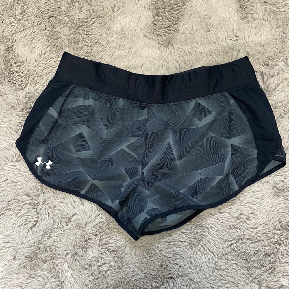 Under armour fly by shorts